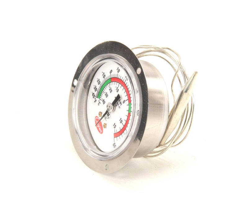 Cooper-Atkins 7112-01-3 Vapor Tension Panel Thermometer with Front Flange, NSF Certified, -40Â°F to 60Â°F Temperature Range - Image 1